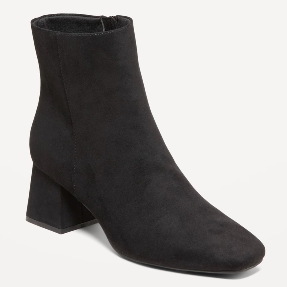 Elegant Black Women's Ankle Boots